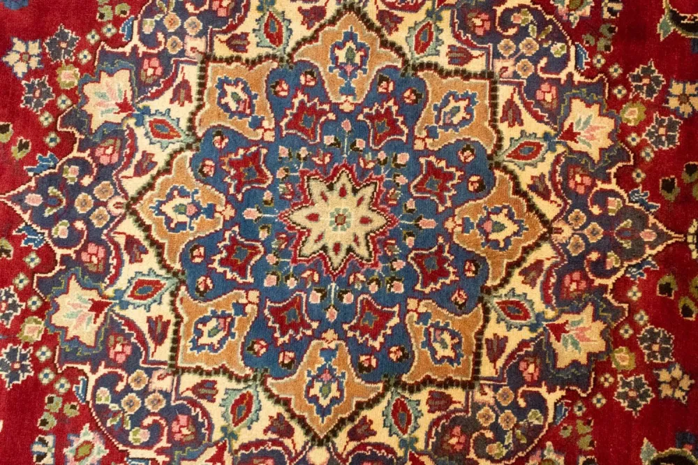 Dywan perski - Klasyczny - 350 x 251 cm - czerwony