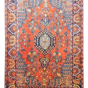 Dywan perski - Klasyczny - 365 x 257 cm - pomarańczowy