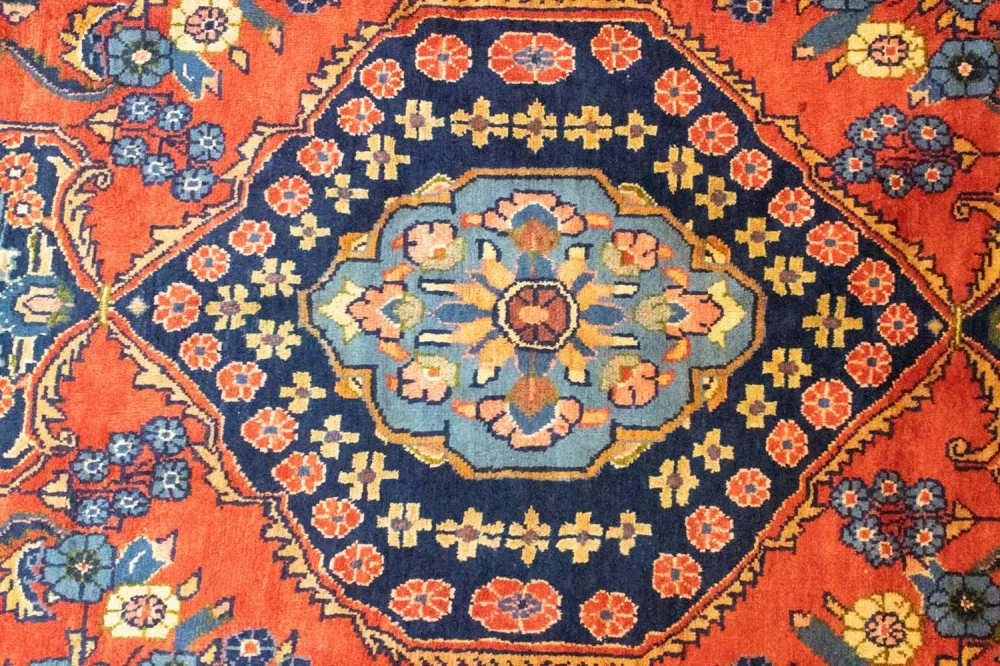 Dywan perski - Klasyczny - 365 x 257 cm - pomarańczowy
