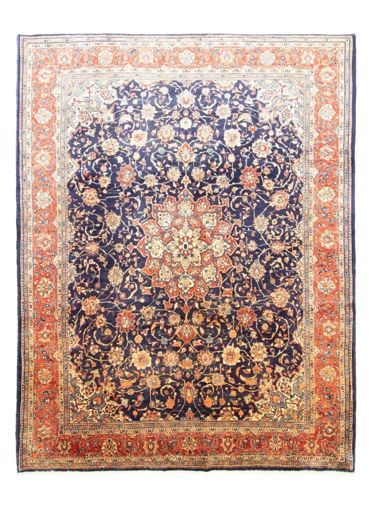 Dywan perski - Klasyczny - 370 x 277 cm - niebieski