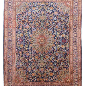 Dywan perski - Klasyczny - 395 x 295 cm - niebieski