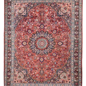 Dywan perski - Klasyczny - 410 x 303 cm - czerwony