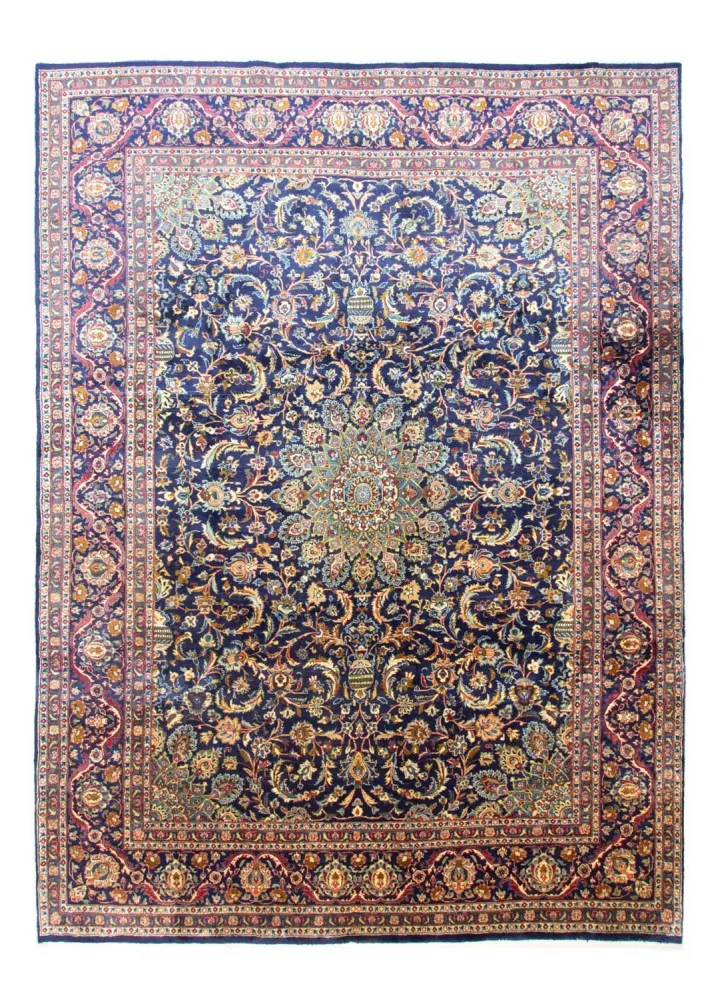 Dywan perski - Klasyczny - 411 x 298 cm - niebieski