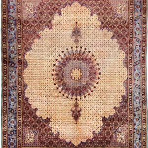 Dywan perski - Klasyczny - 412 x 314 cm - wielokolorowy