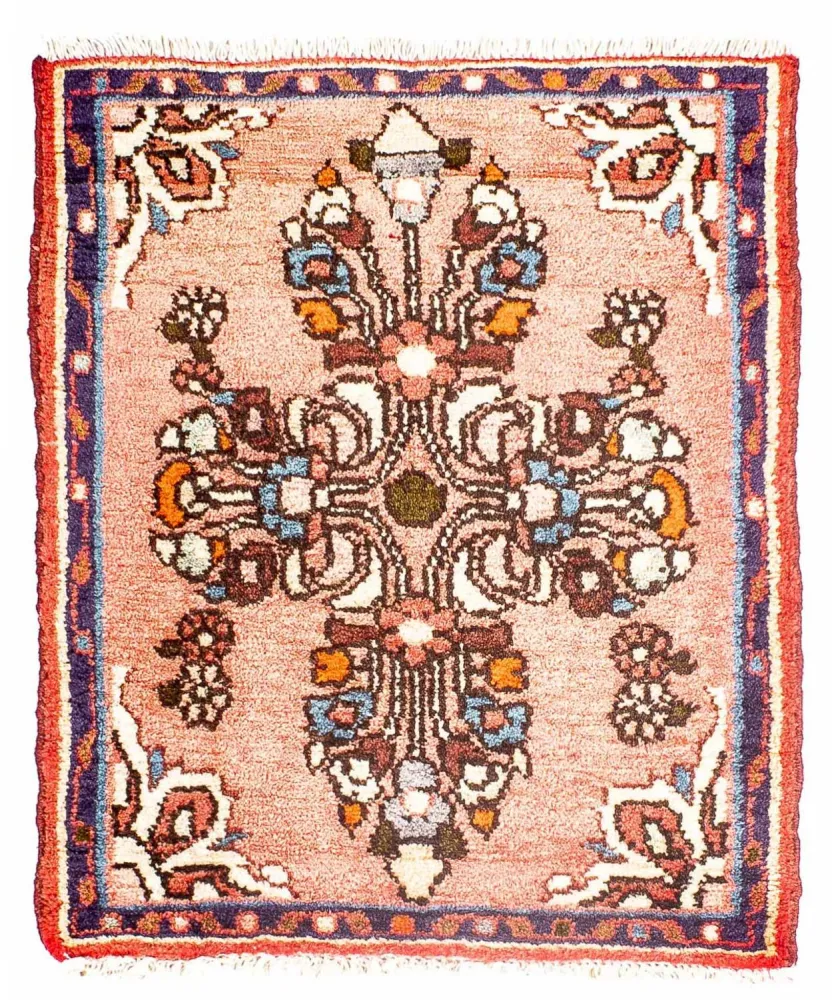 Dywan perski - Klasyczny - 66 x 54 cm - jasna czerwień