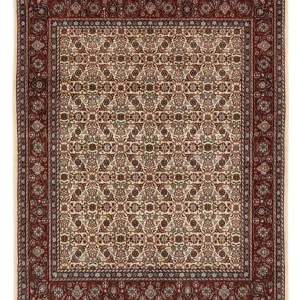 Dywan perski - Klasyczny kwadratowy - 182 x 149 cm - beżowy