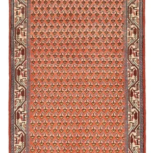 Dywan perski - Mir - 125 x 66 cm - rdza