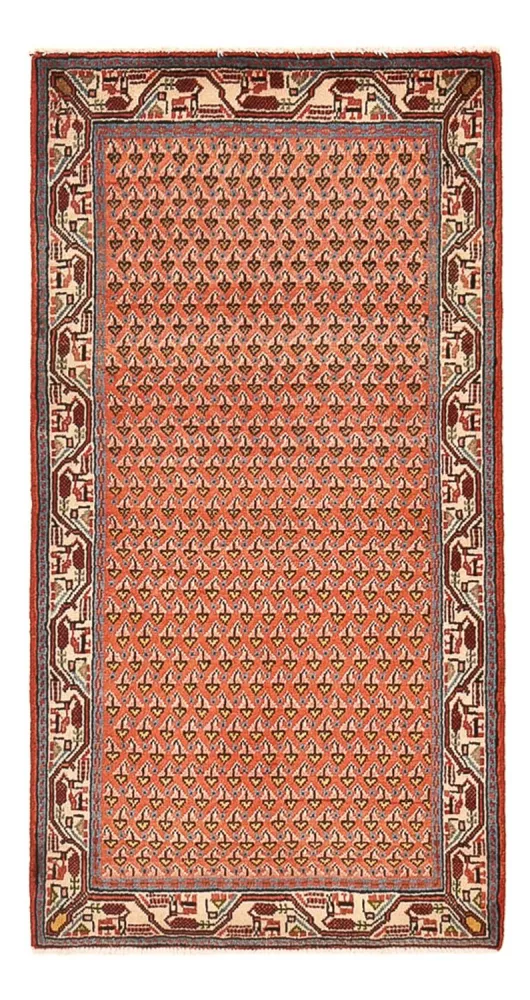 Dywan perski - Mir - 125 x 66 cm - rdza