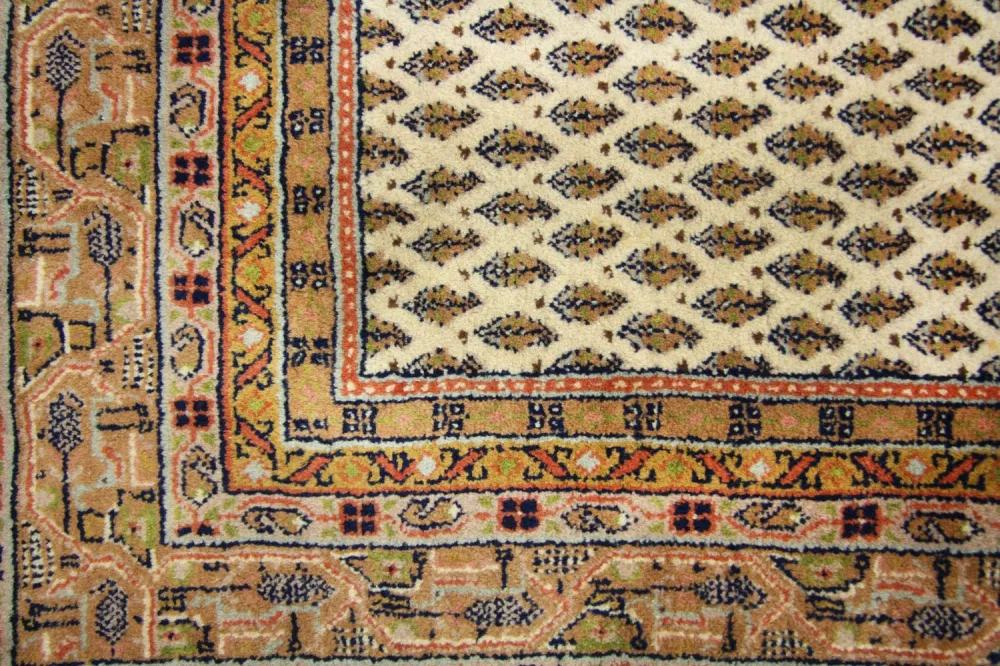 Dywan perski - Mir - 243 x 166 cm - beżowy