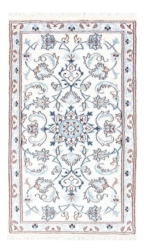 Dywan perski - Nain - 140 x 70 cm - kremowy