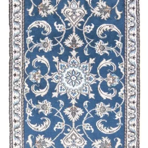 Dywan perski - Nain - 140 x 70 cm - niebieski