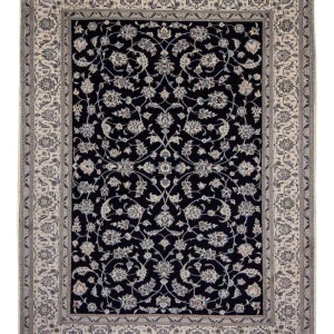 Dywan perski - Nain - 338 x 245 cm - ciemnoniebieski