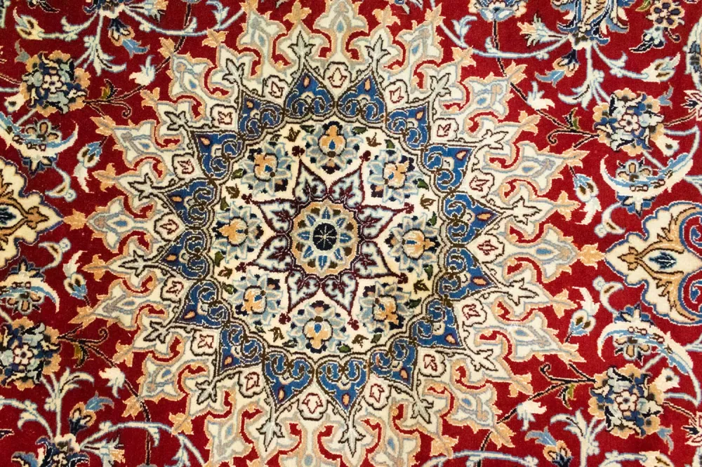 Dywan perski - Nain - 356 x 244 cm - czerwony