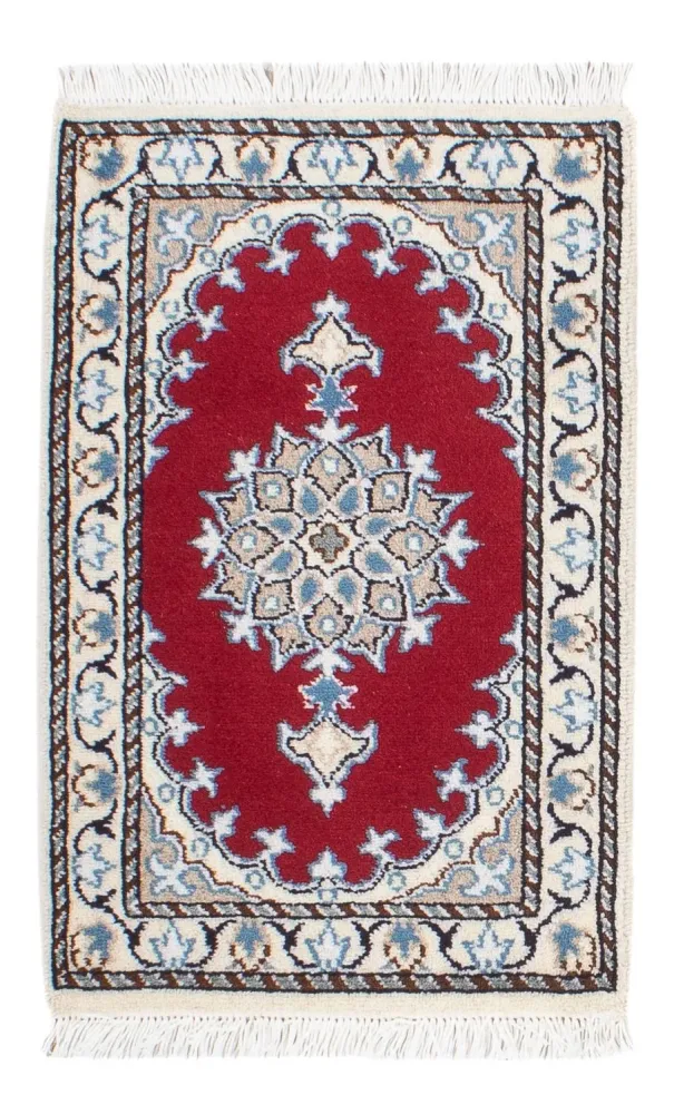 Dywan perski - Nain - 60 x 40 cm - czerwony
