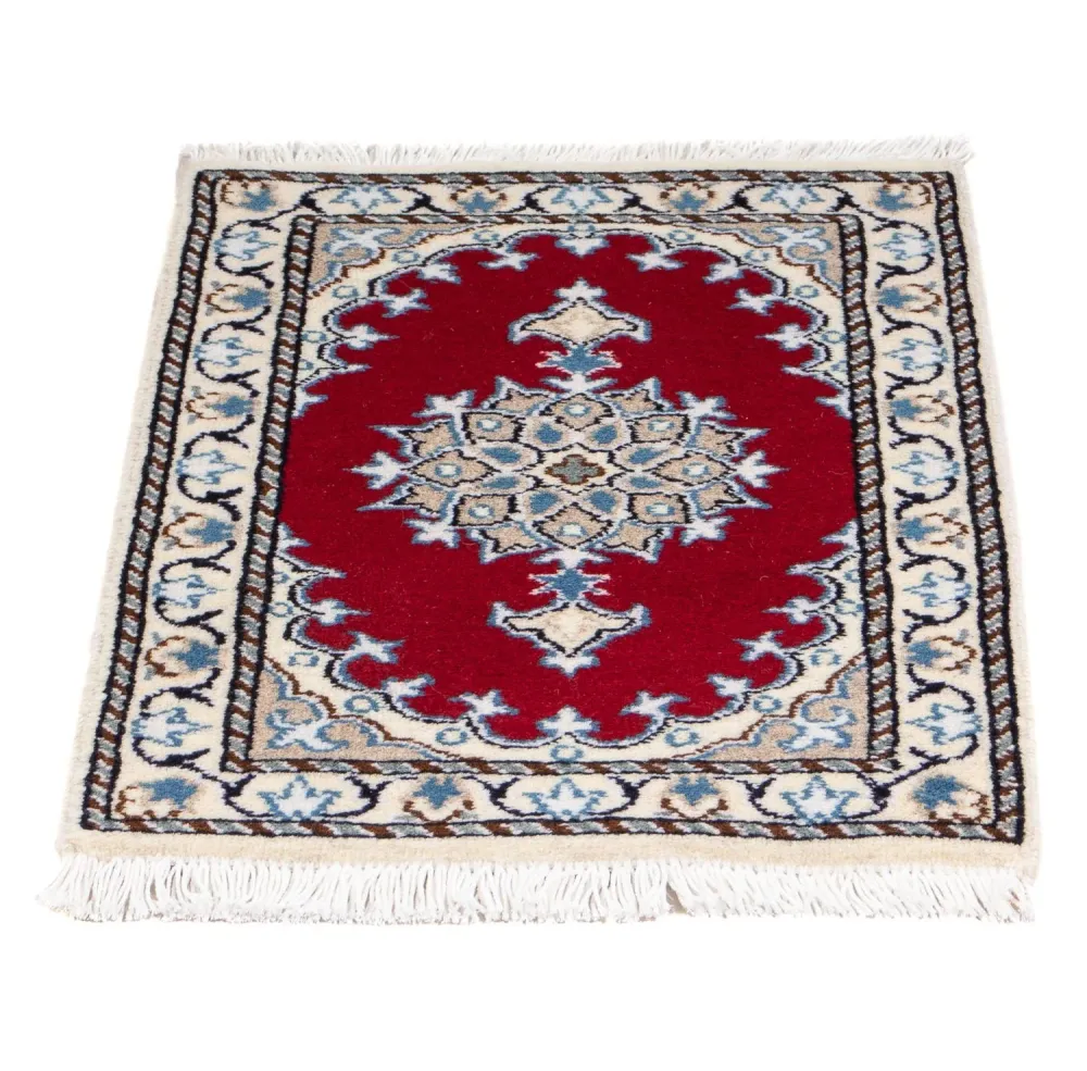 Dywan perski - Nain - 60 x 40 cm - czerwony