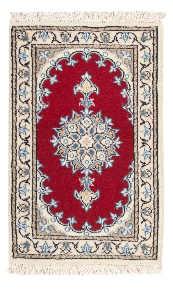 Dywan perski - Nain - 60 x 40 cm - czerwony