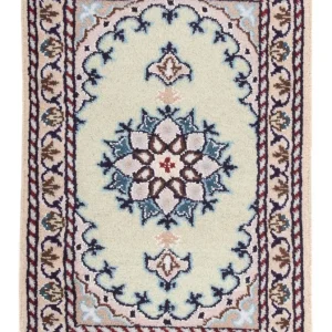 Dywan perski - Nain - 60 x 40 cm - kremowy