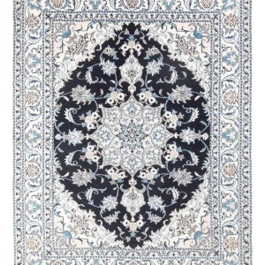 Dywan perski - Nain - Królewski - 192 x 148 cm - ciemnoniebieski
