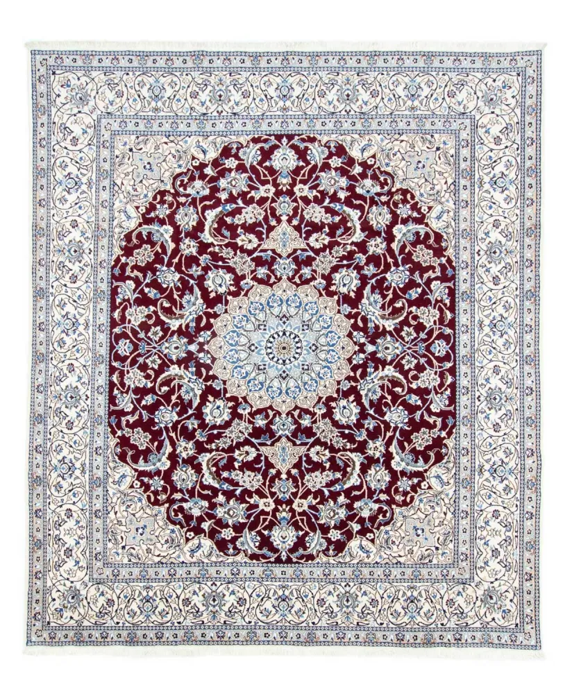 Dywan perski - Nain - Królewski - 290 x 240 cm - czerwony