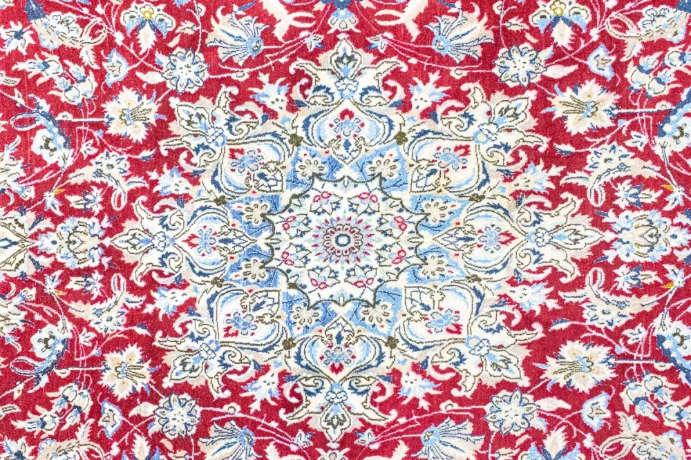 Dywan perski - Nain - Królewski - 337 x 199 cm - czerwony
