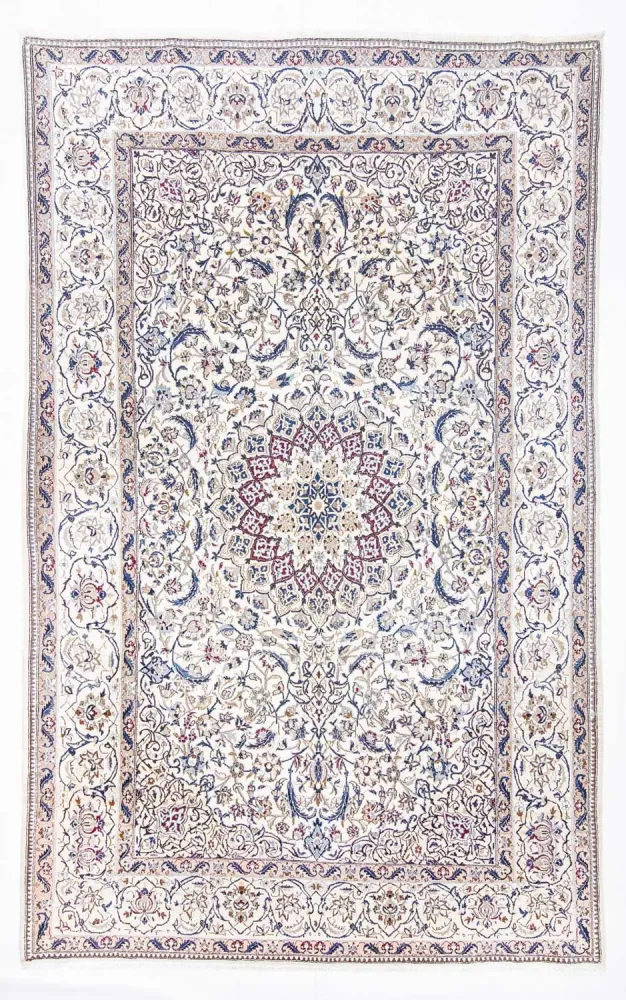 Dywan perski - Nain - Królewski - 338 x 210 cm - beżowy