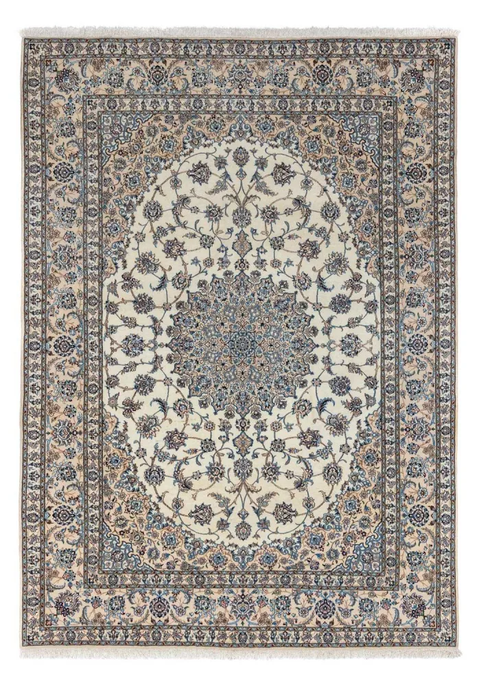 Dywan perski - Nain - Królewski - 350 x 250 cm - beżowy