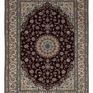 Dywan perski - Nain - Królewski - 352 x 251 cm - czarny