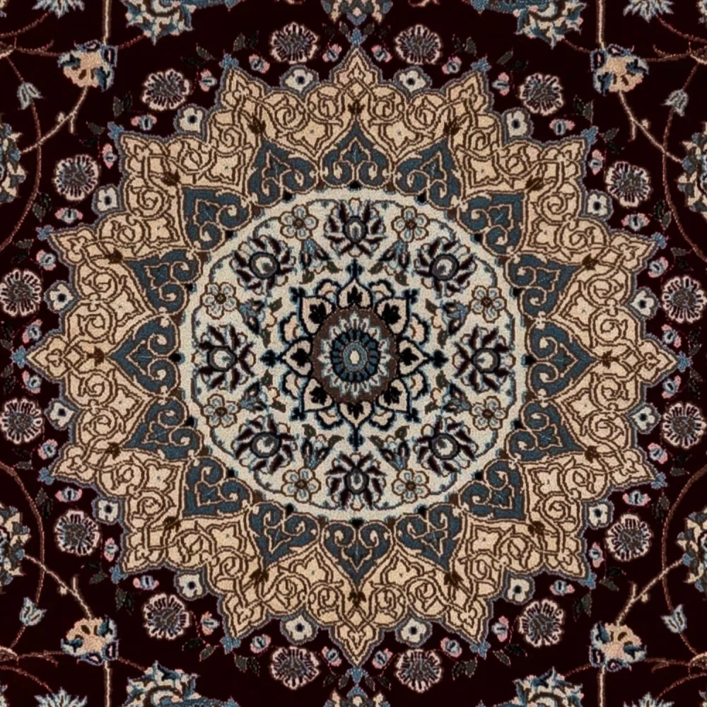Dywan perski - Nain - Królewski - 352 x 251 cm - czarny