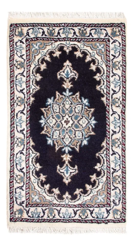 Dywan perski - Nain - Królewski - 60 x 40 cm - ciemnoniebieski