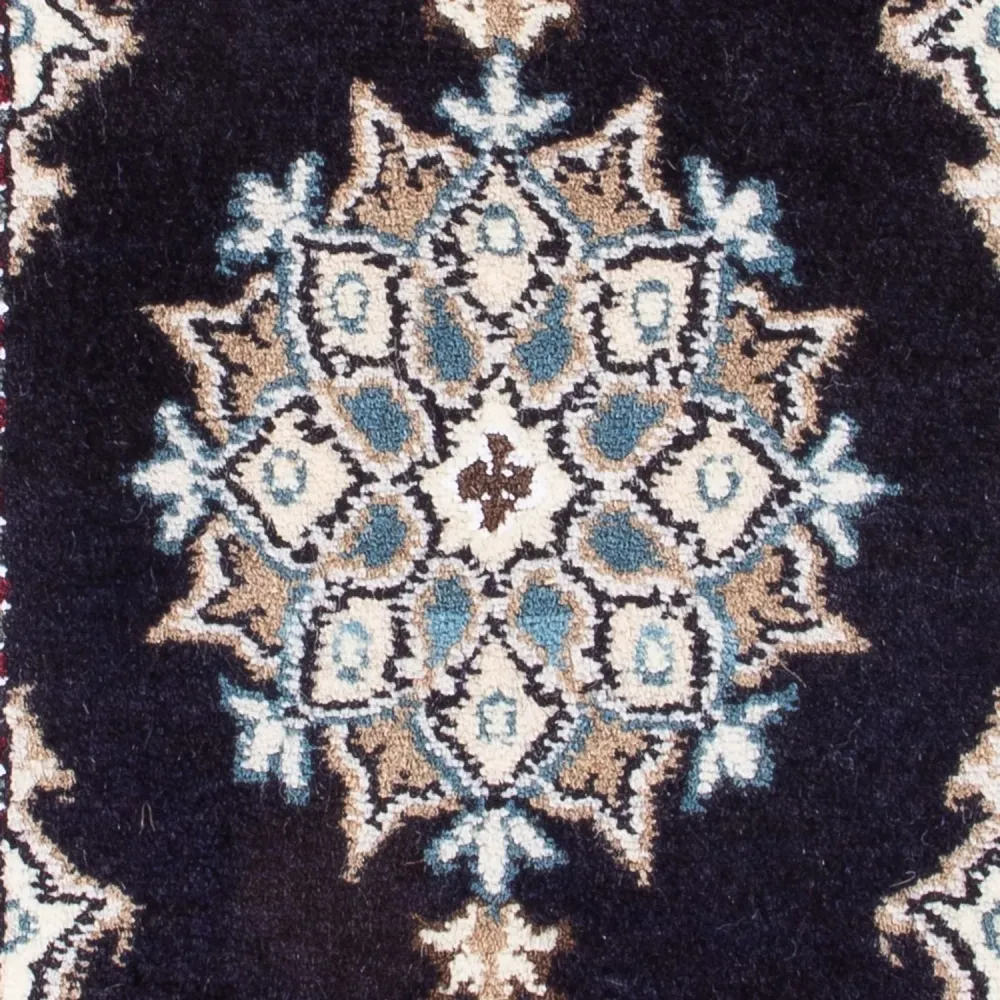 Dywan perski - Nain - Królewski - 60 x 40 cm - ciemnoniebieski