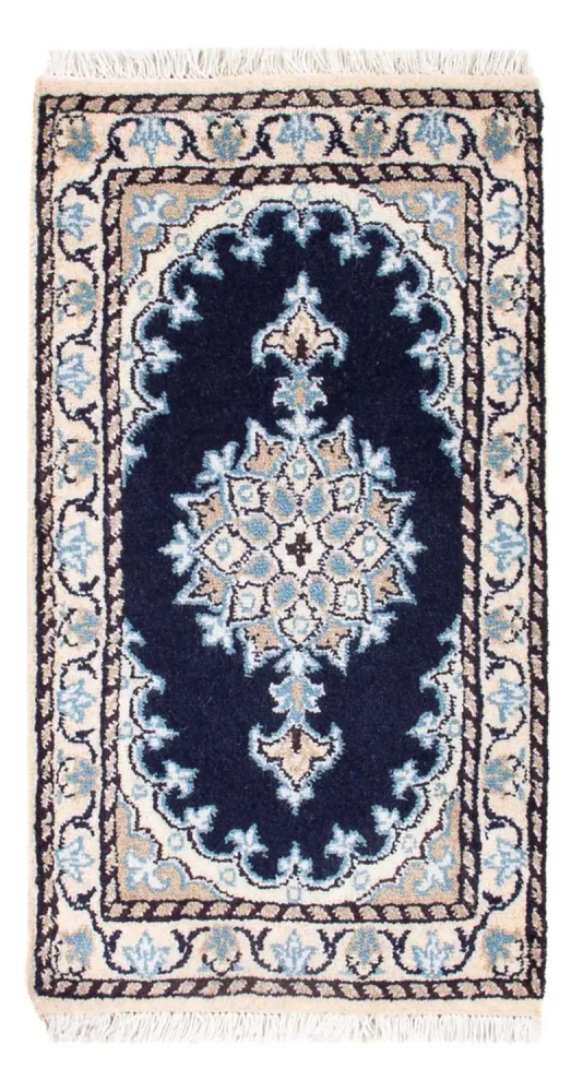 Dywan perski - Nain - Królewski - 60 x 40 cm - ciemnoniebieski