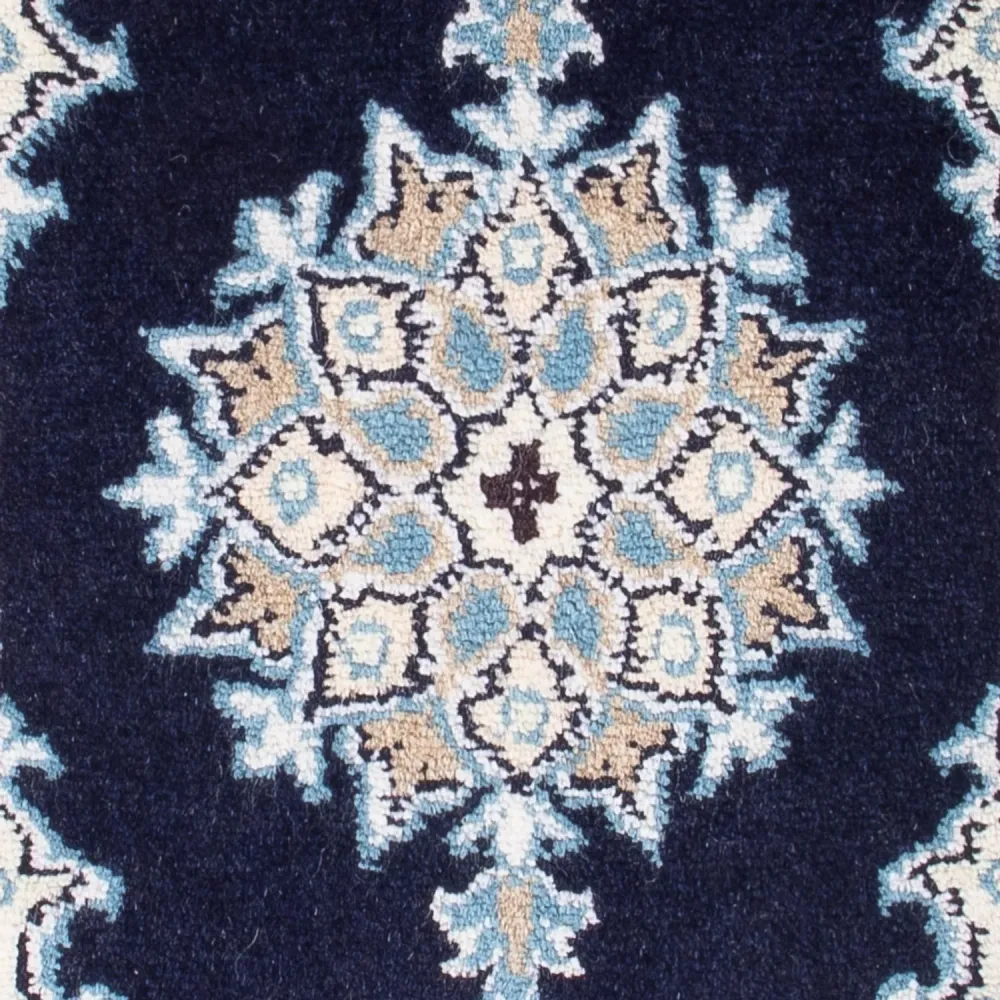 Dywan perski - Nain - Królewski - 60 x 40 cm - ciemnoniebieski