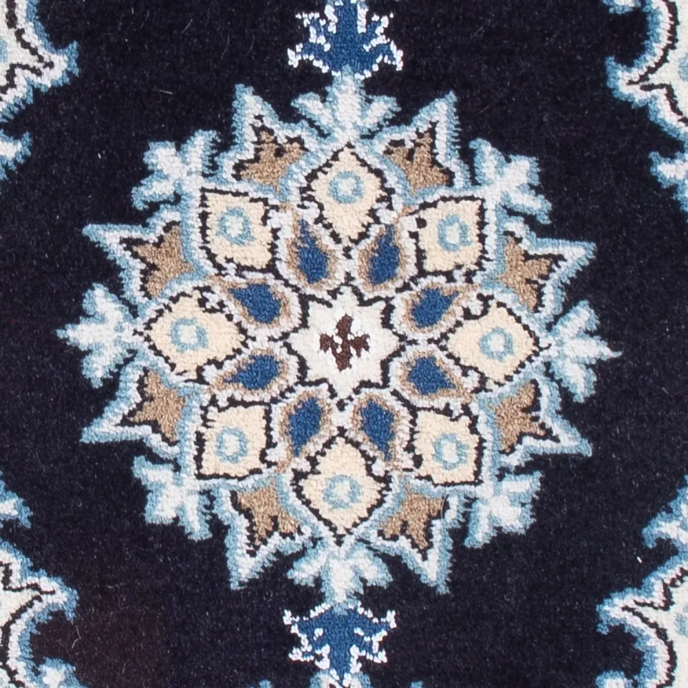 Dywan perski - Nain - Królewski - 60 x 40 cm - ciemnoniebieski