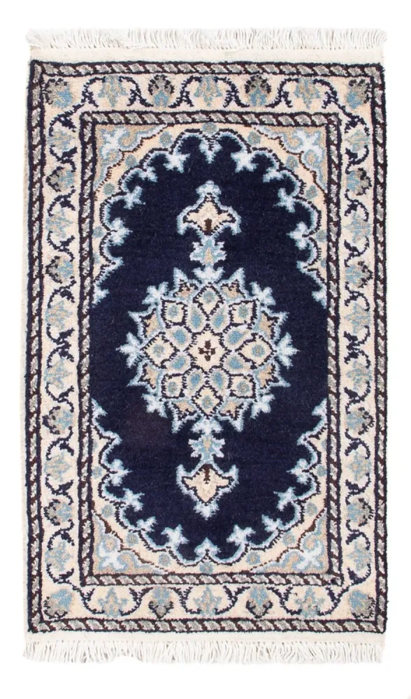 Dywan perski - Nain - Królewski - 60 x 40 cm - ciemnoniebieski