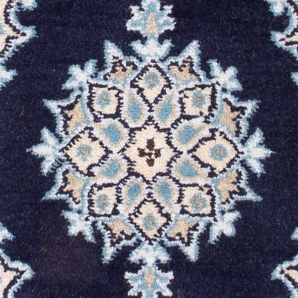 Dywan perski - Nain - Królewski - 60 x 40 cm - ciemnoniebieski