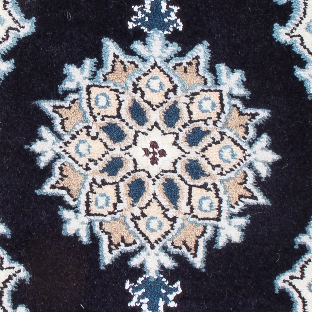 Dywan perski - Nain - Królewski - 60 x 40 cm - ciemnoniebieski