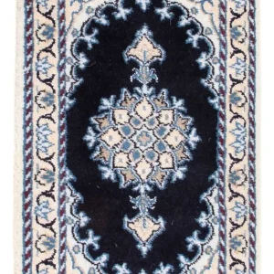 Dywan perski - Nain - Królewski - 60 x 40 cm - ciemnoniebieski