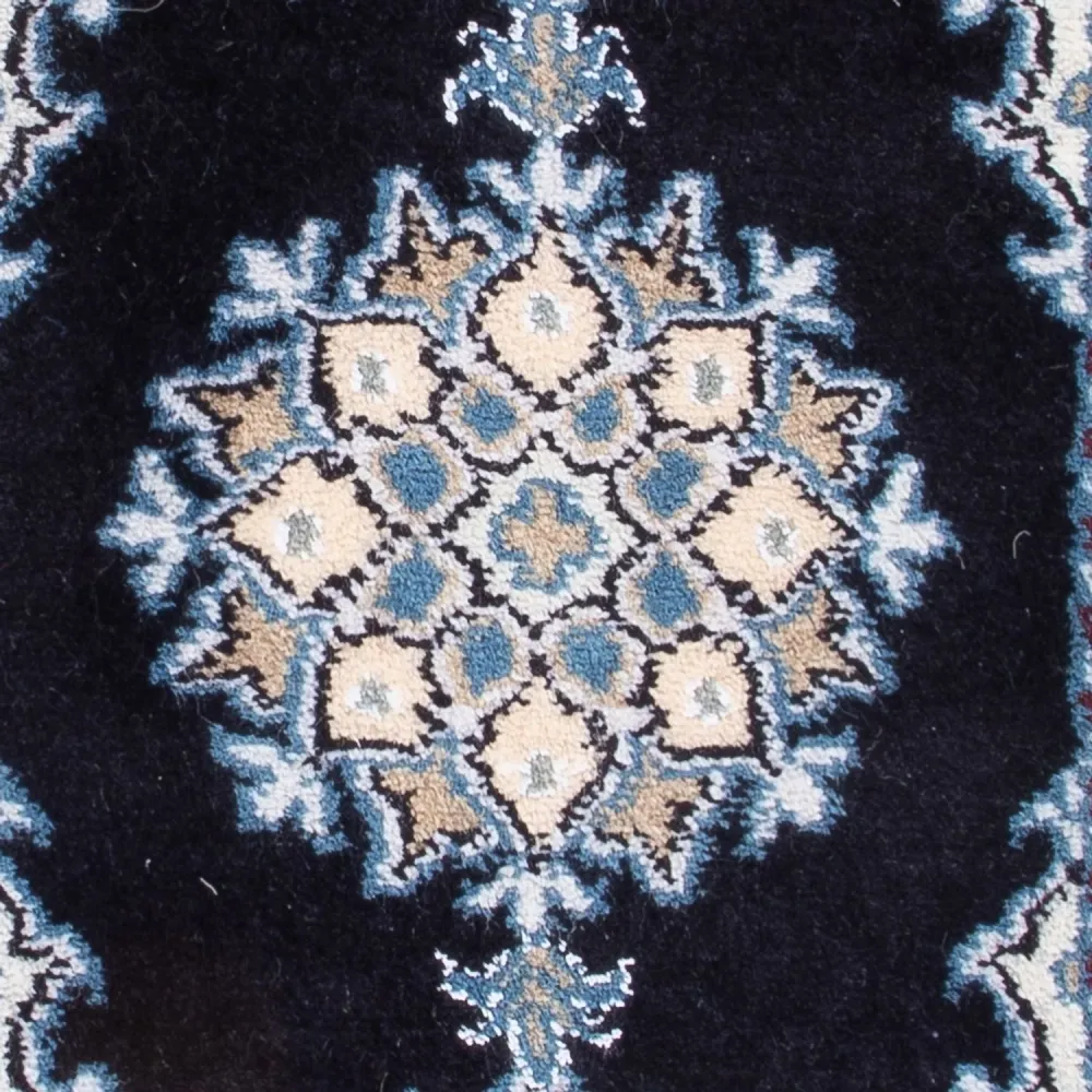 Dywan perski - Nain - Królewski - 60 x 40 cm - ciemnoniebieski