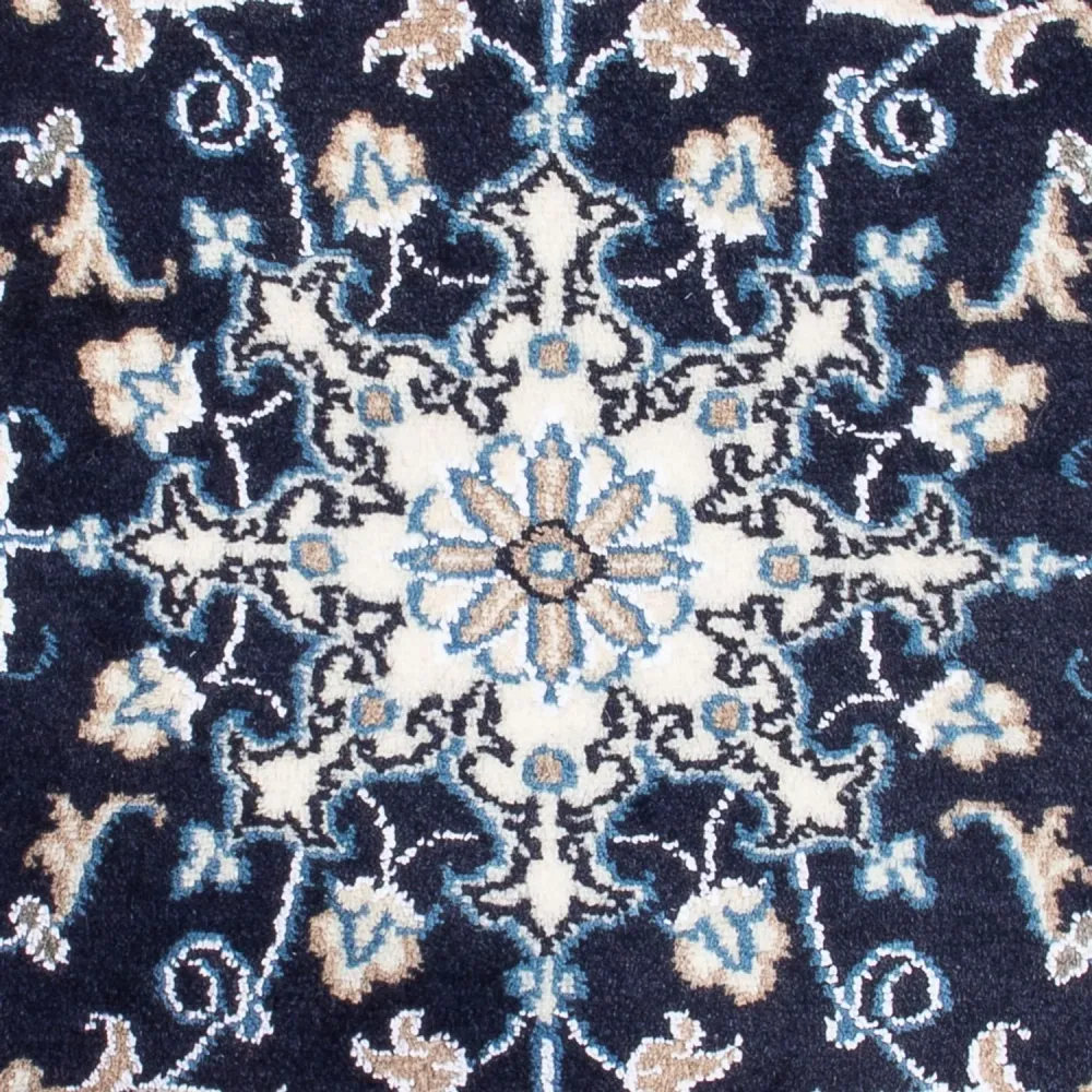 Dywan perski - Nain - Królewski - 90 x 60 cm - ciemnoniebieski
