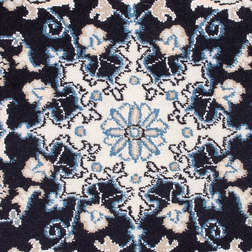 Dywan perski - Nain - Królewski - 90 x 60 cm - ciemnoniebieski