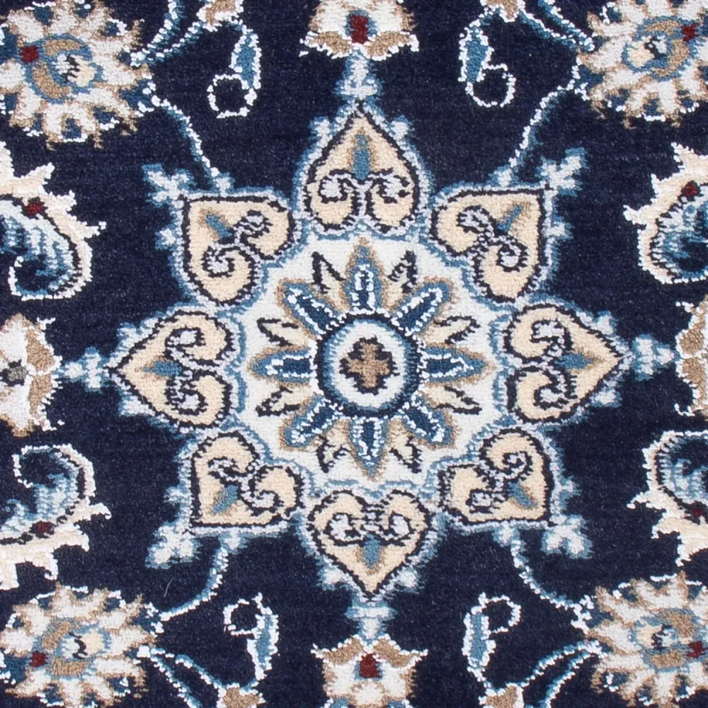 Dywan perski - Nain - Królewski - 90 x 60 cm - ciemnoniebieski