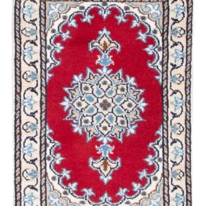 Dywan perski - Nain - Królewski - 60 x 40 cm - czerwony