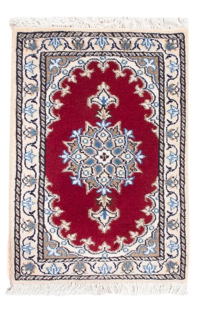 Dywan perski - Nain - Królewski - 60 x 40 cm - czerwony