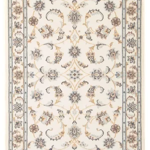 Dywan perski - Nain - Premium - 118 x 80 cm - kremowy