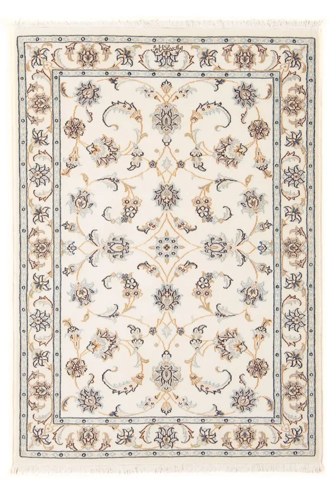 Dywan perski - Nain - Premium - 118 x 80 cm - kremowy