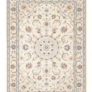 Dywan perski - Nain - Premium - 118 x 82 cm - kremowy
