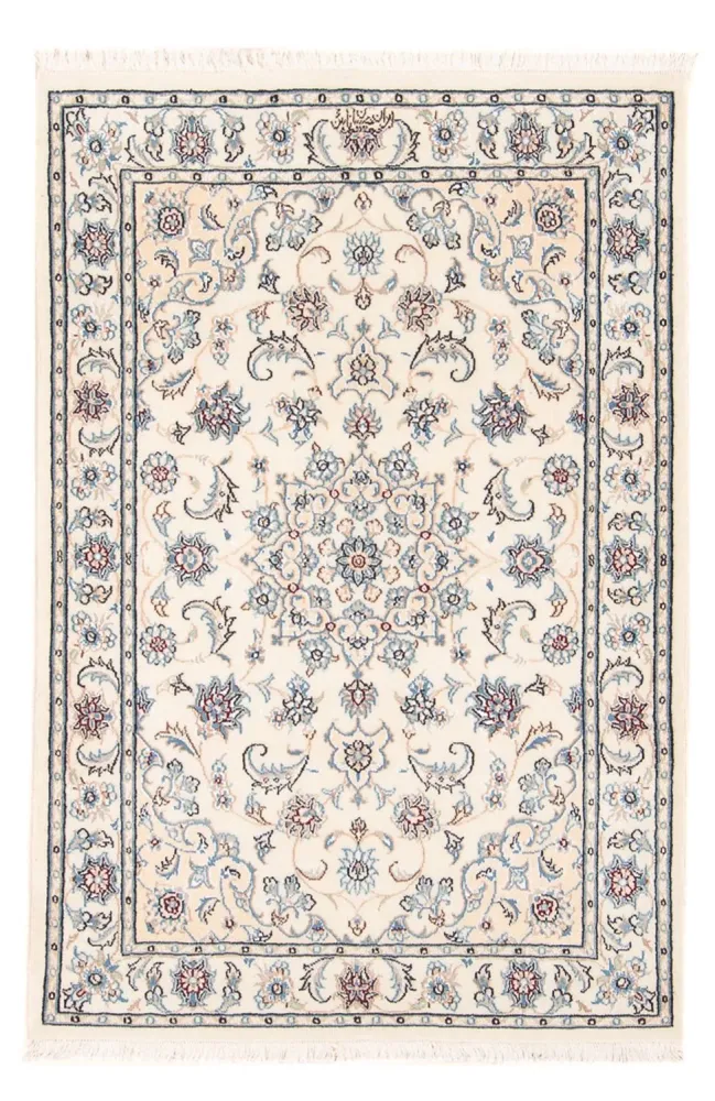 Dywan perski - Nain - Premium - 121 x 82 cm - kremowy