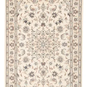 Dywan perski - Nain - Premium - 138 x 76 cm - kremowy
