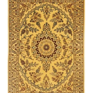 Dywan perski - Nain - Premium - 140 x 95 cm - beżowy