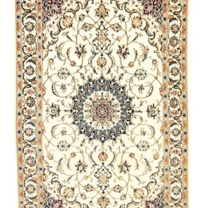 Dywan perski - Nain - Premium - 151 x 96 cm - beżowy